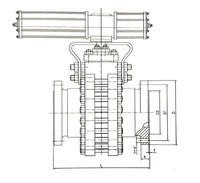 QS647Y气动锁渣阀、锁渣球阀