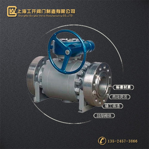 Q347美标锻钢硬密封固定球阀