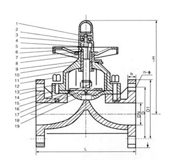 ABS隔膜阀 ABS隔膜阀