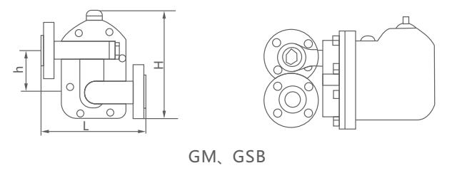 GSB杠杆浮球式蒸汽疏水阀