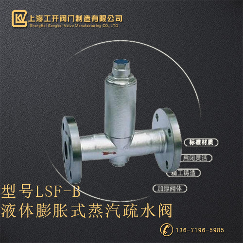 LSF-B液体膨胀式蒸汽疏水阀