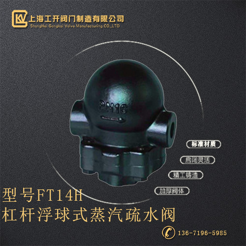 FT14H杠杆浮球式蒸汽疏水阀