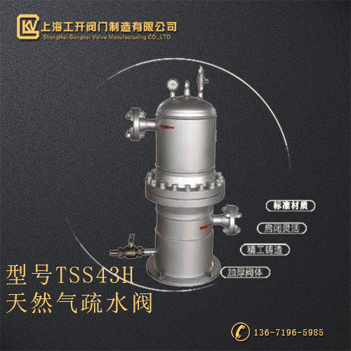 TSS43H天然气疏水阀