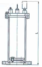 ZYA9000型气囊活塞式水锤吸纳器
